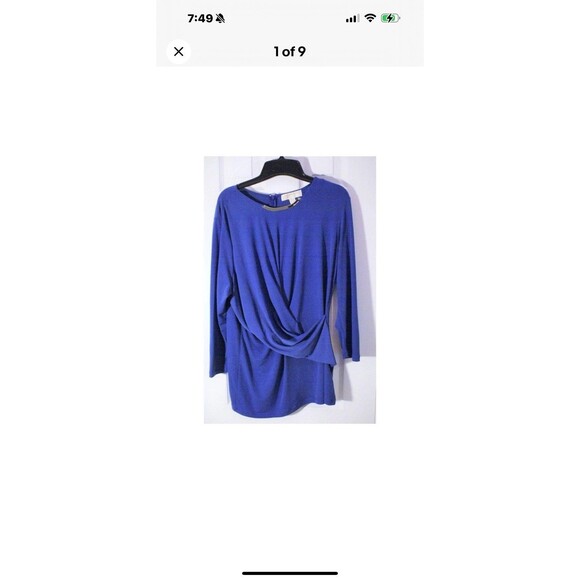 Lot Of Women’s Clothes Size Large 10 Dresses Blouse Sweaters Shorts 7 Peices - Picture 4 of 8